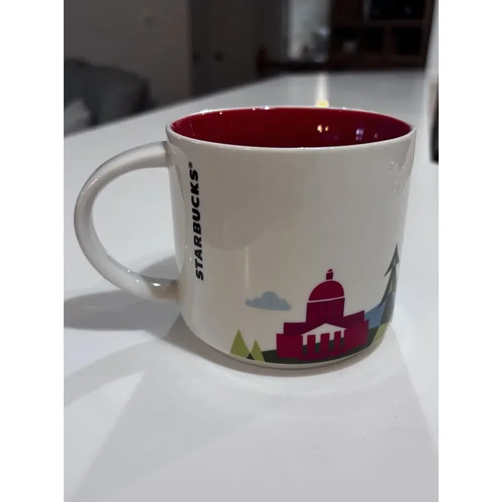STARBUCKS Washington 2015 You Are Here Collection 14oz Coffee Mug